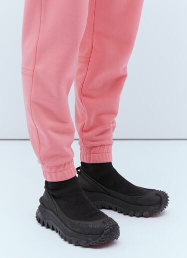 Moncler 压纹徽标运动裤 粉色 mon0255036