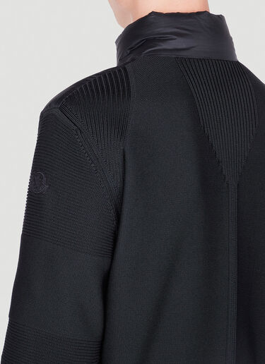 Padded Knit Jacket Moncler Padded Knit Jacket Black mon0152018
