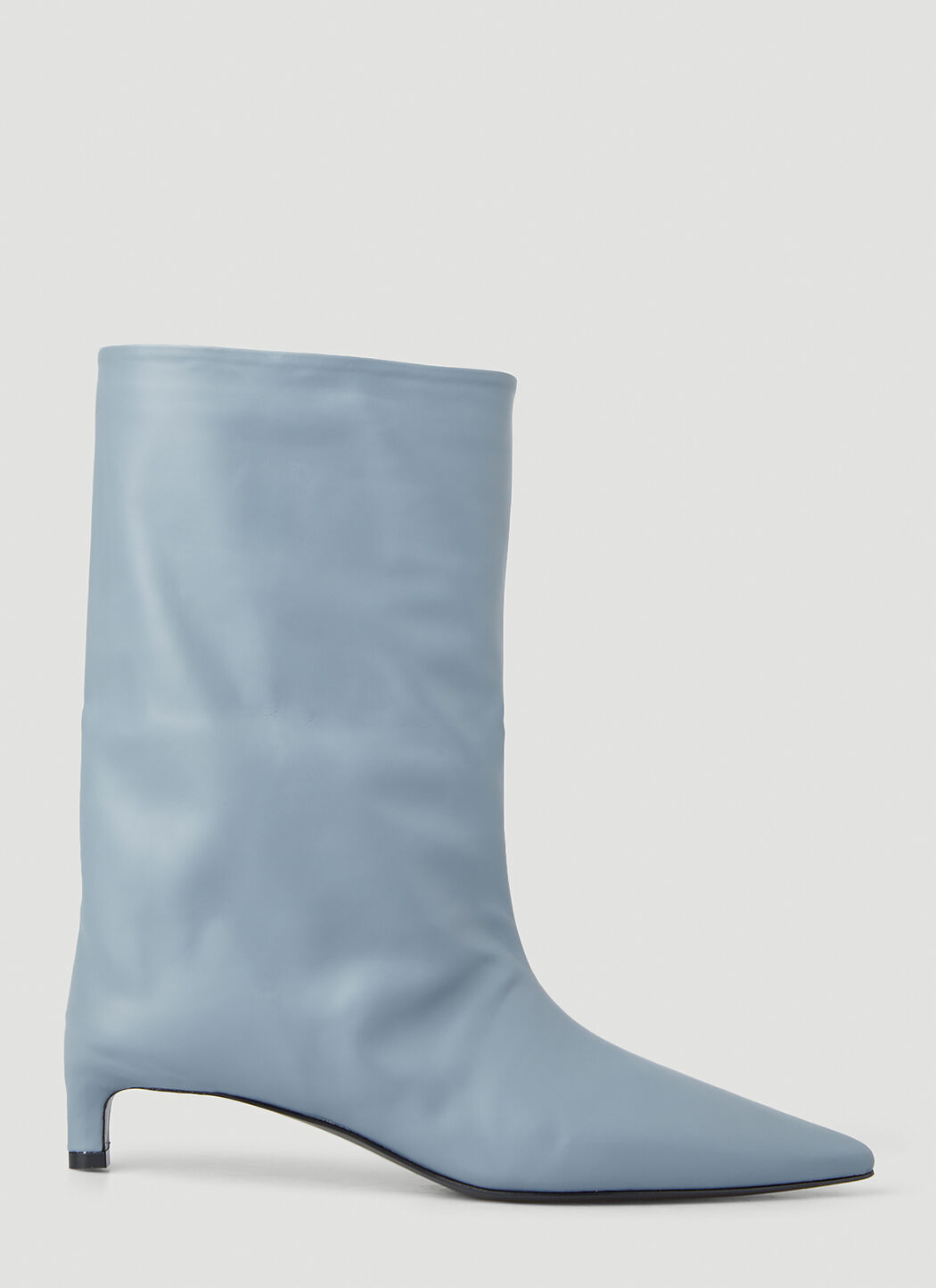 Kitten Heel Ankle Boots