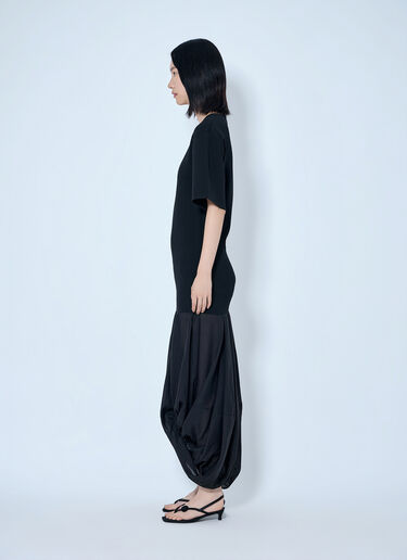 LN-CC® - Toteme: Cocoon Tee Dress - Black Toteme Cocoon Tee Dress Black tot0265044