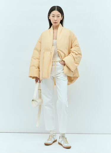 Jil Sander+ 和服羽绒夹克 黄色 jsp0255001