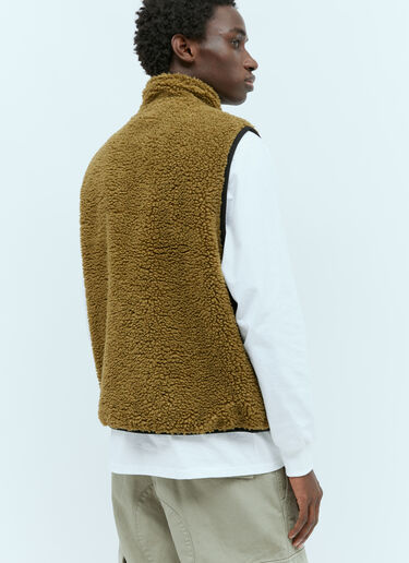 Stüssy Sherpa Reversible Vest Green sts0154005