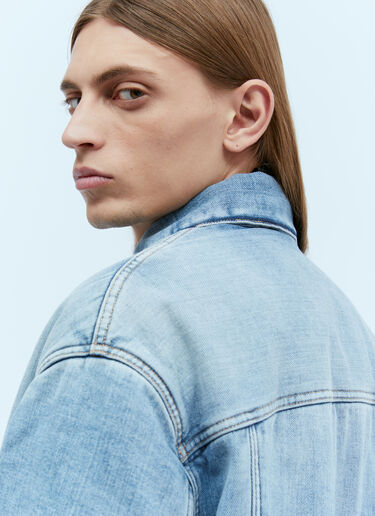 Acne Studios Oversized Padded Denim Jacket Blue acn0353002