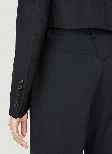 Gucci 短双排扣西装外套 黑色 guc0252049