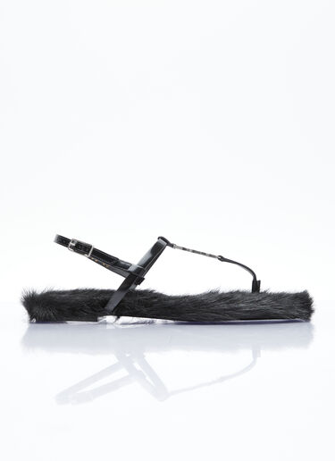 Saint Laurent カサンドラ サンダル ブラック sla0253081
