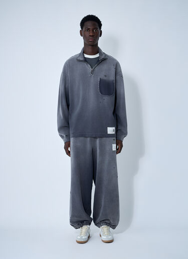 집업 맨투맨 Maison Mihara Yasuhiro 집업 맨투맨 블랙 mmy0160015