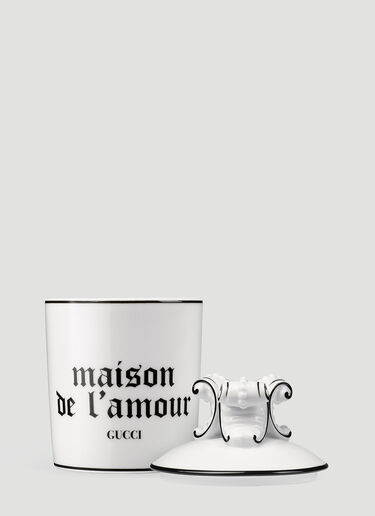 Gucci XL Maison De L'Amour Candle Black wps0638406