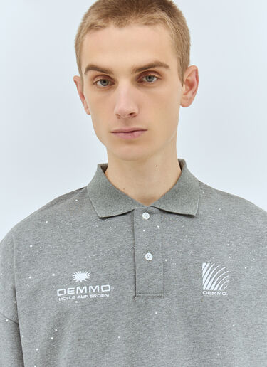 DEMMO Hannibal 平纹针织 Polo 衫 黑色 dem0159006