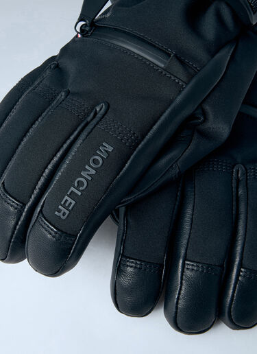 Moncler Grenoble Technical Ski Gloves Black mog0265003