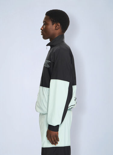 LN-CC® - Off-White: Marker Nylon Relaxed Tracktop - Black Off-White Marker Nylon Relaxed Tracktop Black ofw0164112