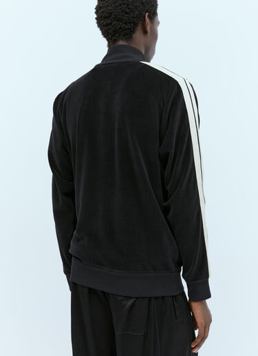 Logo Patch Zip-Up Sweatshirt Moncler x Palm Angels Logo Patch Zip-Up Sweatshirt Black mpa0355013