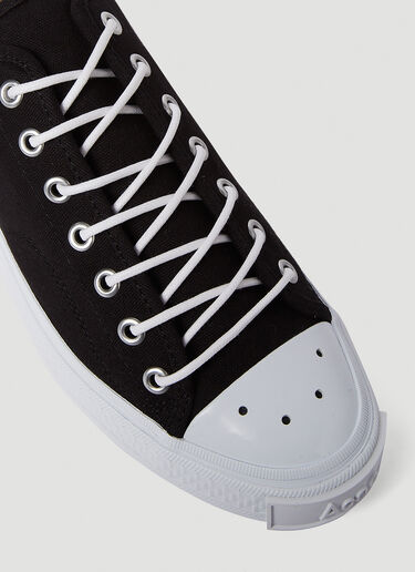 Acne Studios Canvas Low Top Sneakers Black acn0250053