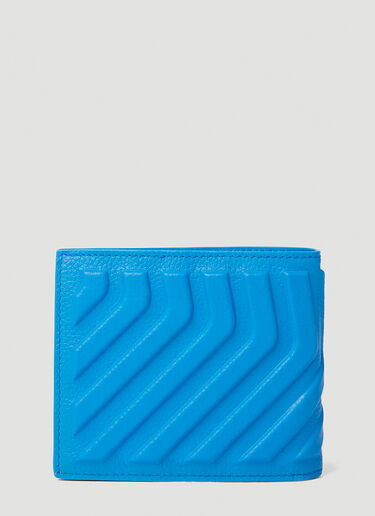 Balenciaga Car Bi-Fold Wallet Blue bal0151065