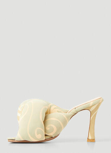Momber Heel Mules Ugo Paulon Momber Heel Mules Yellow ugp0249001
