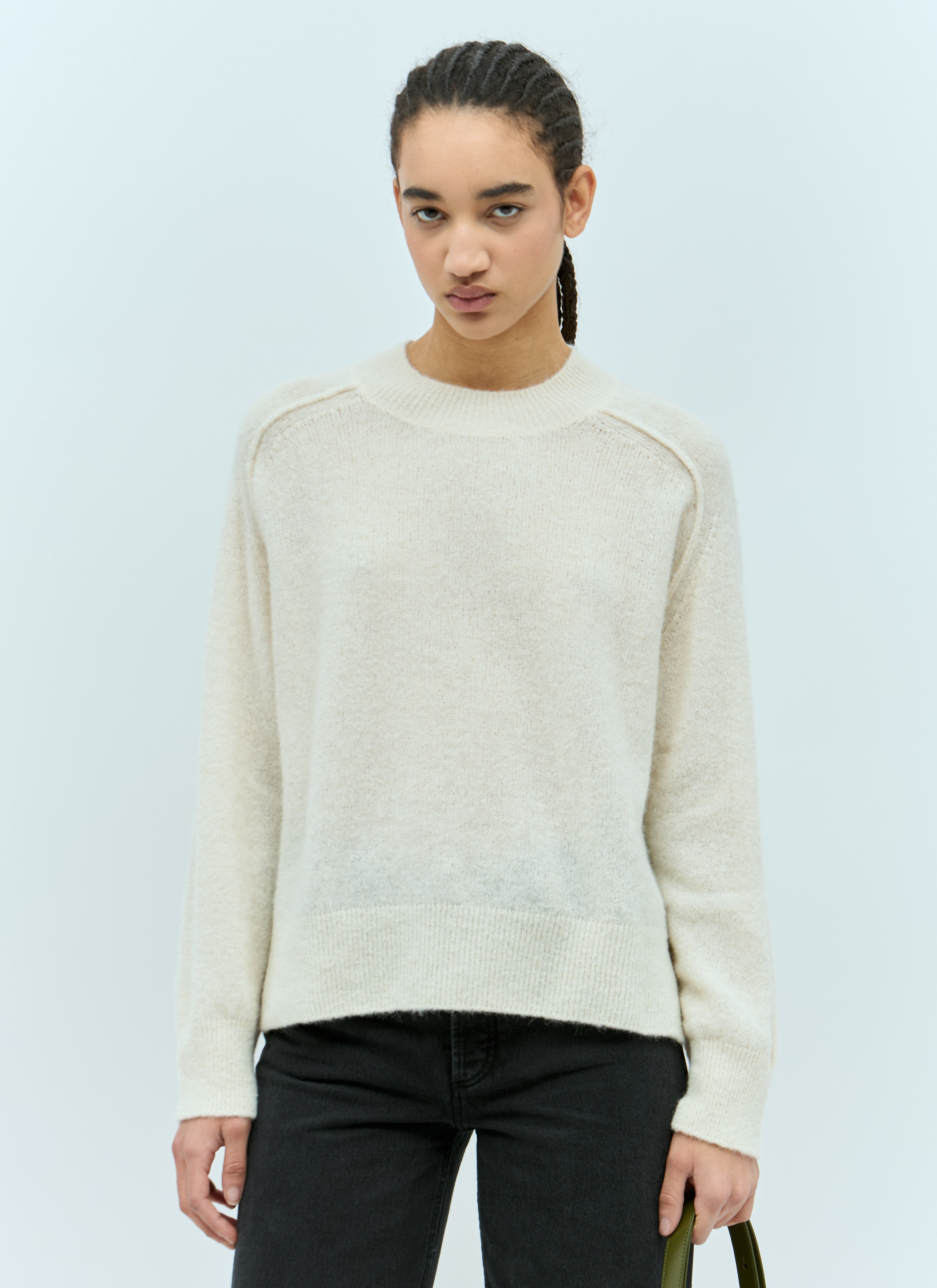GANNI Naomi Sweater Grey gan0255025