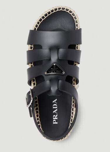 Prada Caged Sandals Black pra0252058