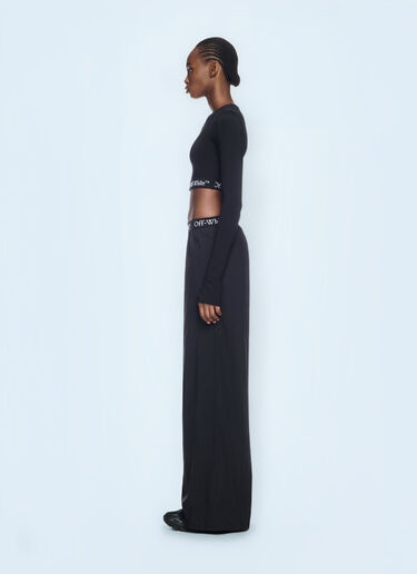 Off-White Logo Band Pants Black ofw0260028