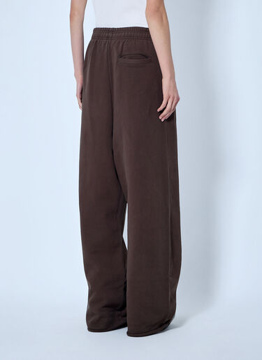 LN-CC® - Entire Studios: Elasticated Waist Relaxed Trousers - Brown Entire Studios Elasticated Waist Relaxed Trousers Brown ent0266007