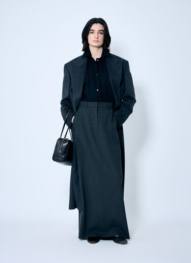 The Row Roux Maxi Skirt Grey row0259007