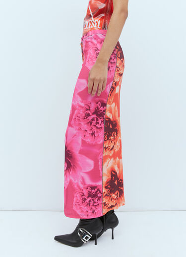 O-Clairinne Rib Skirt Diesel O-Clairinne Rib Skirt Red dsl0254007