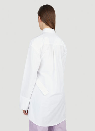 JW Anderson 트위스트 버클 셔츠 화이트 jwa0251012