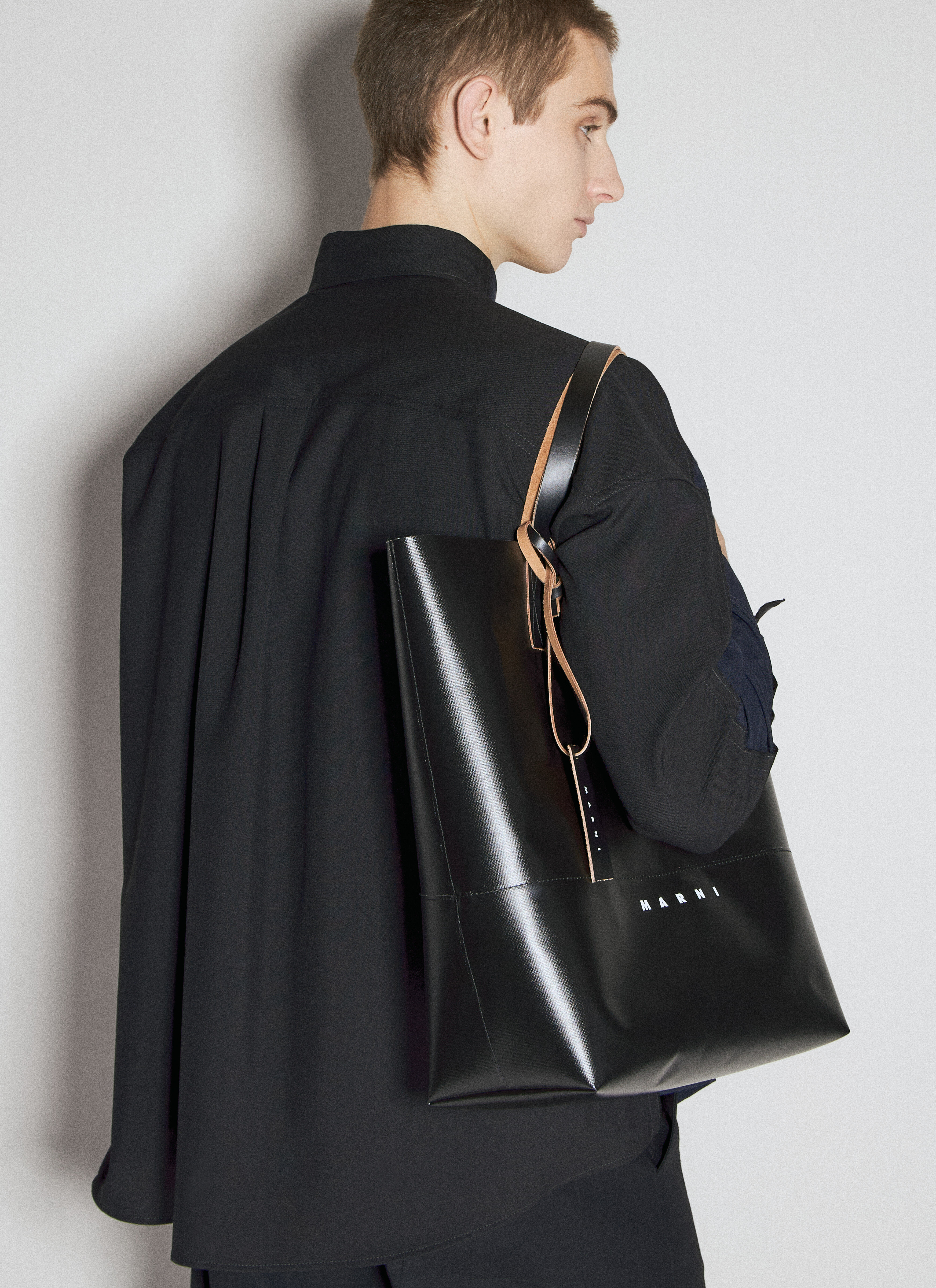Marni Men's' Tribeca Tote Bag in Black | LN-CC®