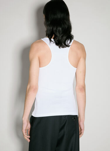 Y/PROJECT Invisible Strap Tank Top White ypr0356001