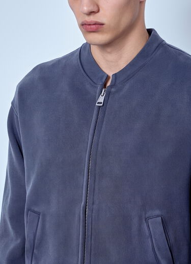Our Legacy Rift Zip Sweatshirt Blue our0165020
