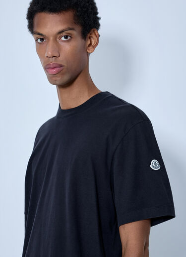 LN-CC® - Moncler x FRGMT Hiroshi Fujiwara: Cotton Jersey T-Shirt - Black Moncler x FRGMT Hiroshi Fujiwara Cotton Jersey T-Shirt Black mfr0166012