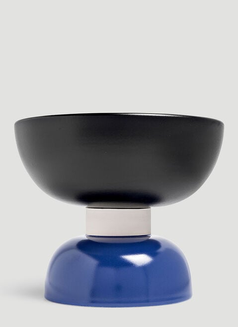 Bitossi Ceramiche Footed Bowl Blue wps0644260