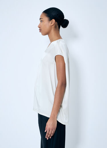 Rick Owens Dinge Satin Top Grey ric0259001