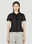 Our Legacy Short Sleeve Hooded Top Black our0253003