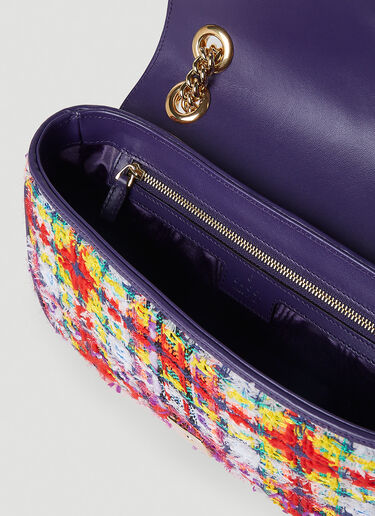 Gucci GG Marmont Small Tweed Shoulder Bag Multicolour guc0251101