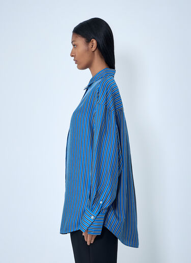 TOTEME Striped Shirt Navy tot0263013