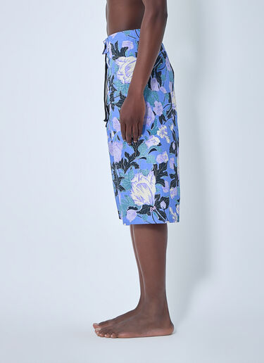 ERL Floral Swim Shorts Purple erl0164001