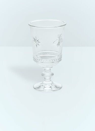 Gucci Set Of Two Bee Wine Glasses White wps0691247