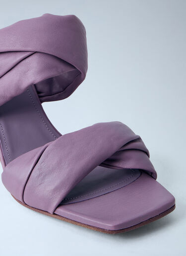 Rick Owens Cantilever 8 Twisted Sandals Violet ric0263053