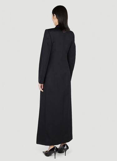 Balenciaga Hourglass Tailored Coat Black bal0251040