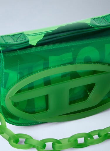 LN-CC® - Diesel: 1DR Jelly Shoulder Bag - Green Diesel 1DR Jelly Shoulder Bag Green dsl0263028