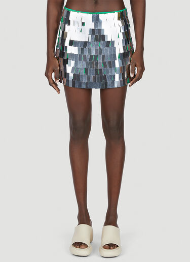 SIMON MILLER Dizzy Skirt Silver smi0251012