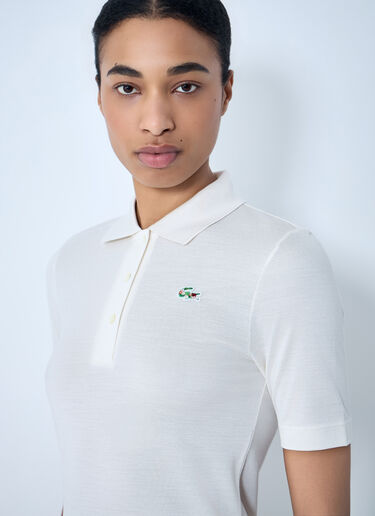 Lacoste Piqué Knit Polo Shirt White lac0264006