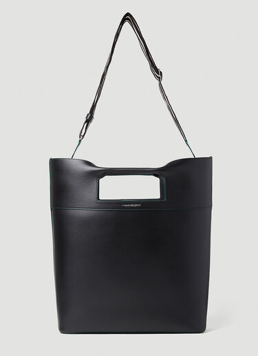 Alexander McQueen The Square Bow Bag Black amq0152027