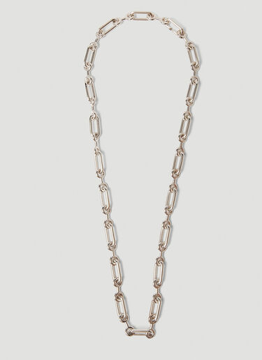 Charlotte CHESNAIS Binary Chain Necklace Silver ccn0350005