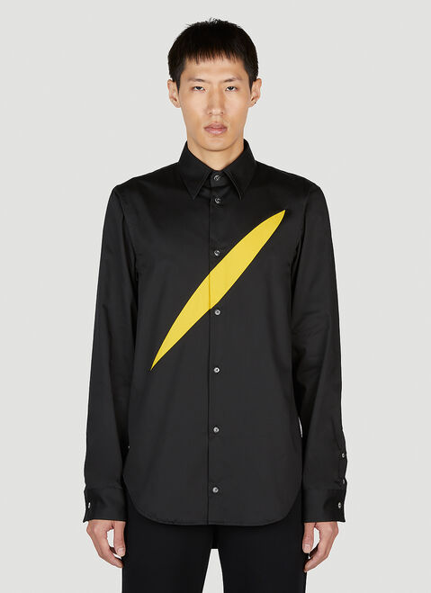 Mowalola Insert Shirt Black mow0352002