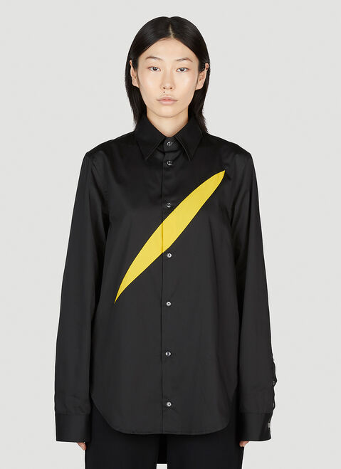 Mowalola Insert Shirt Black mow0352002