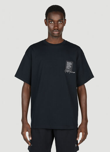 Yohji Yamamoto x New Era T-Shirt Black yoy0152001