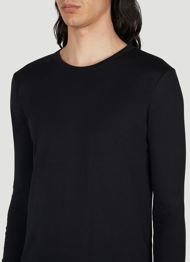 Ann Demeulemeester Davy Long Sleeve T-Shirt Black ann0152009