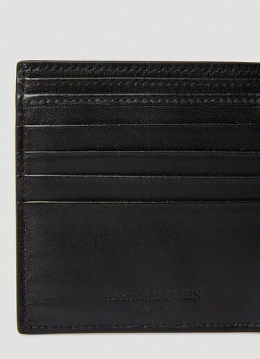 Alexander McQueen Skull Bi-Fold Wallet Black amq0146041