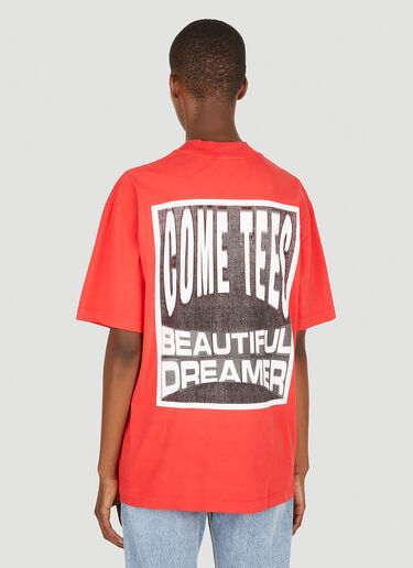 Come Tees Underground Girls Society Raver T-Shirt Red com0349001