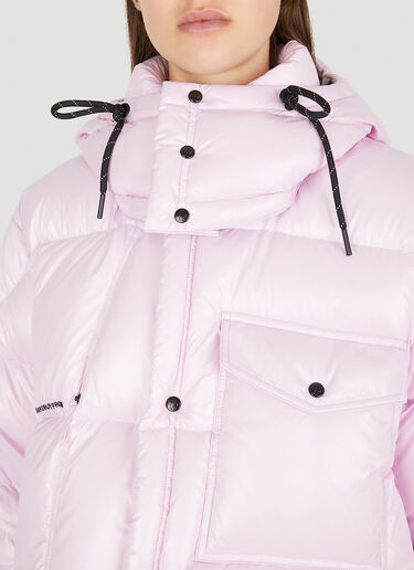 7 Moncler FRGMT Hiroshi Fujiwara Irvinie 连帽蓬松夹克 粉 mfr0251004